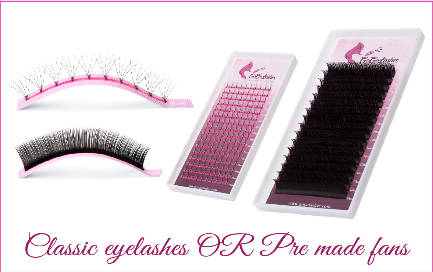 Classic Eyelash Extensions or PreMade Fans